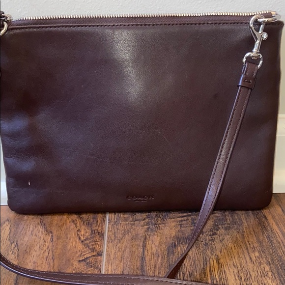 Coach Legacy Turnlock Leather Crossbody - Picture 2 of 5